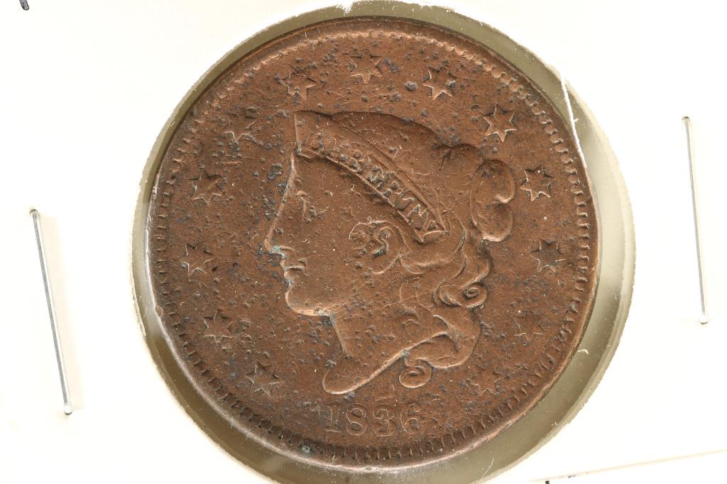 1836 US LARGE CENT (1 of 2)