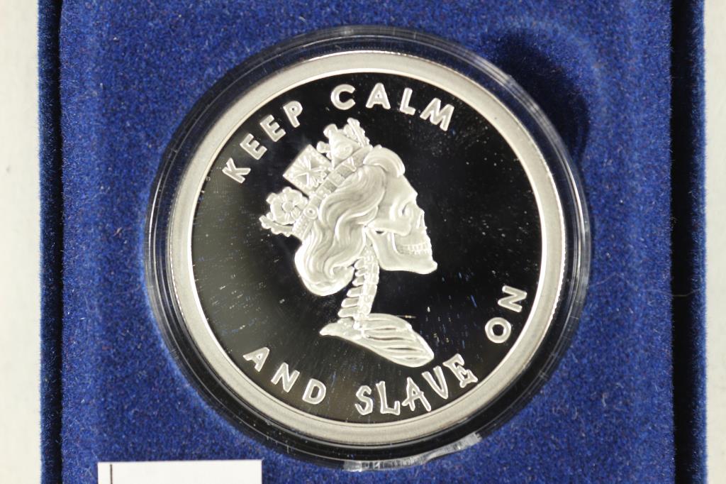 1 TROY OZ .999 FINE SILVER PROOF MEDALLION (1 of 4)