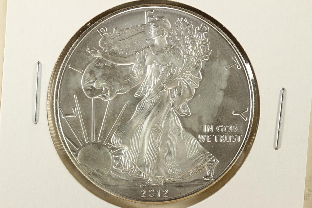 2012 AMERICAN SILVER EAGLE BRILLIANT UNC (1 of 2)