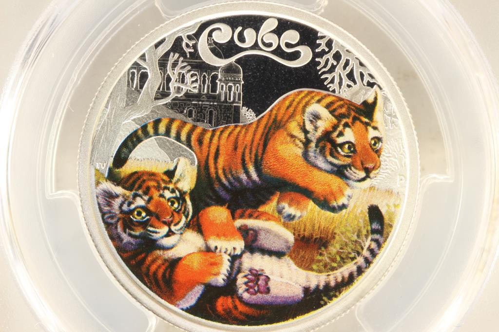 2016-P AUSTRALIA TIGER CUBS COLORIZED 50 CENTS (1 of 3)