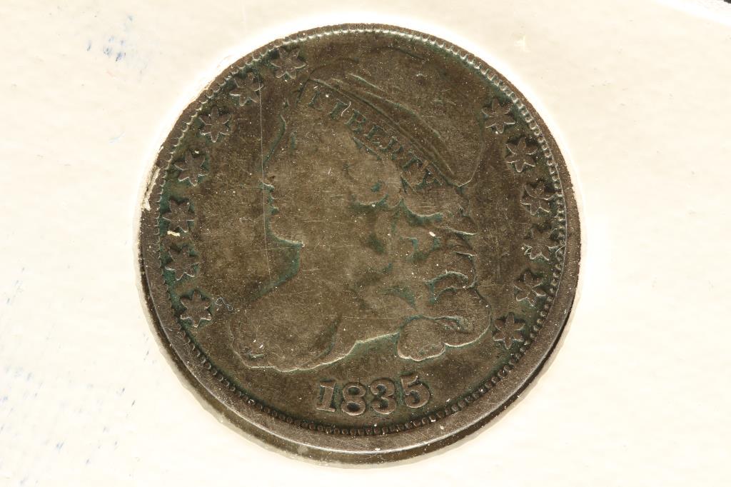 1835 CAPPED BUST DIME (FINE) (1 of 2)