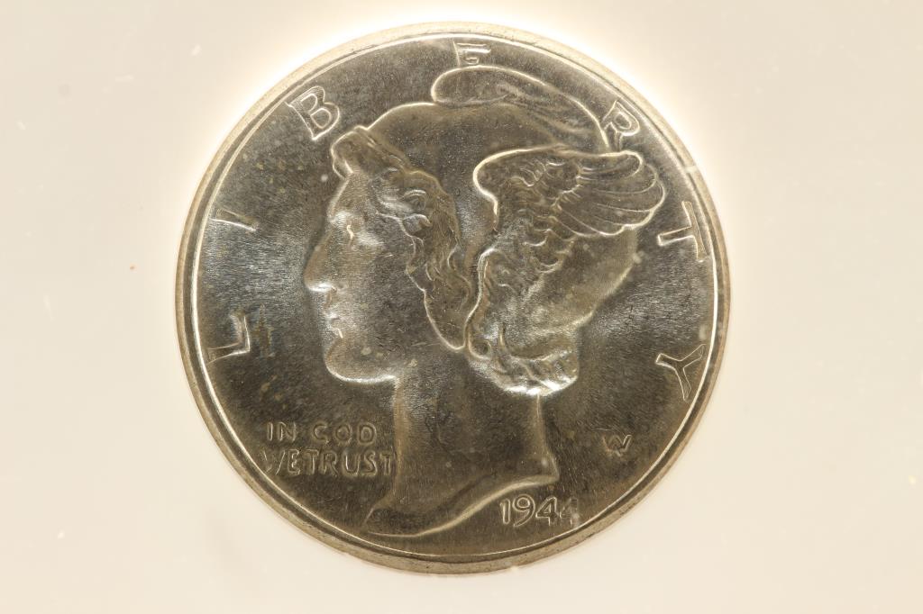 1944 MERCURY DIME NGC MS66 (1 of 3)