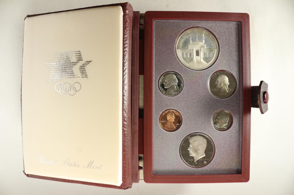 1984 US PRESTIGE PROOF SET OLYMPICS (1 of 4)