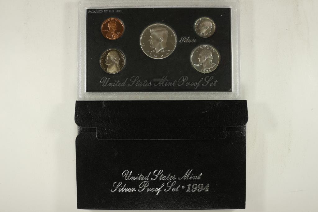 1994 US SILVER PROOF SET (WITH BOX) (1 of 2)
