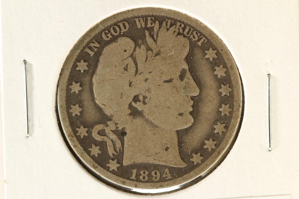1894 BARBER HALF DOLLAR (1 of 2)