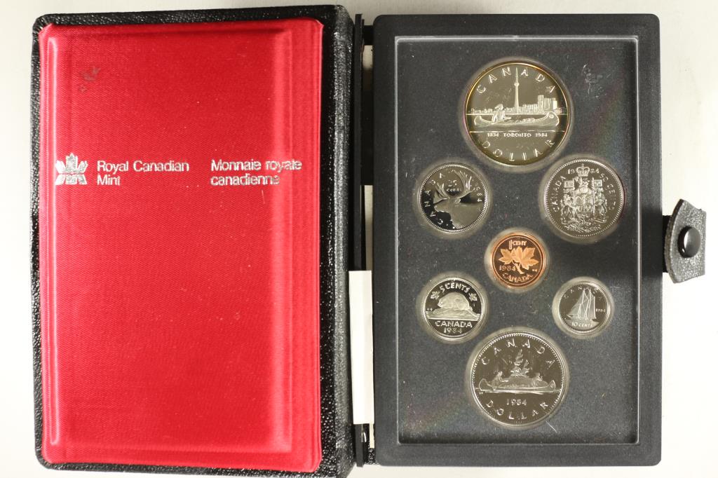 1984 CANADA DOUBLE DOLLAR PROOF SET TORONTO (1 of 4)