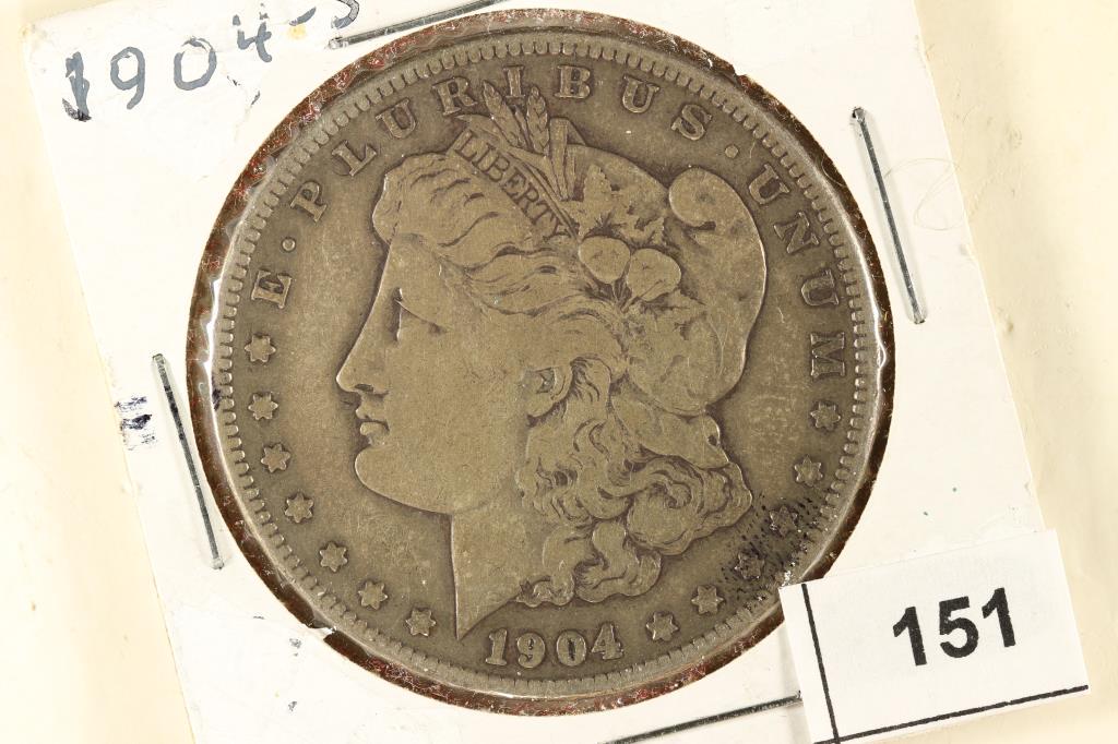 1904-S MORGAN SILVER DOLLAR BETTER DATE (1 of 2)