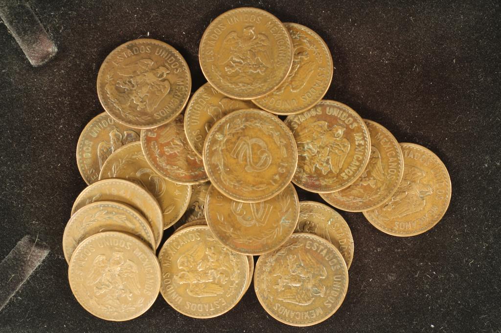 ROLL OF 20-1941 MEXICO 2 CENTAVOS (1 of 1)