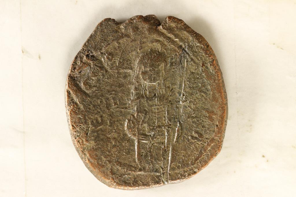 JESUS CHRIST ON BYZANTINE EMPIRE ANCIENT COIN: WATCH FOR OUR NEXT AUCTION ON MONDAY JULY 12TH, 2021.