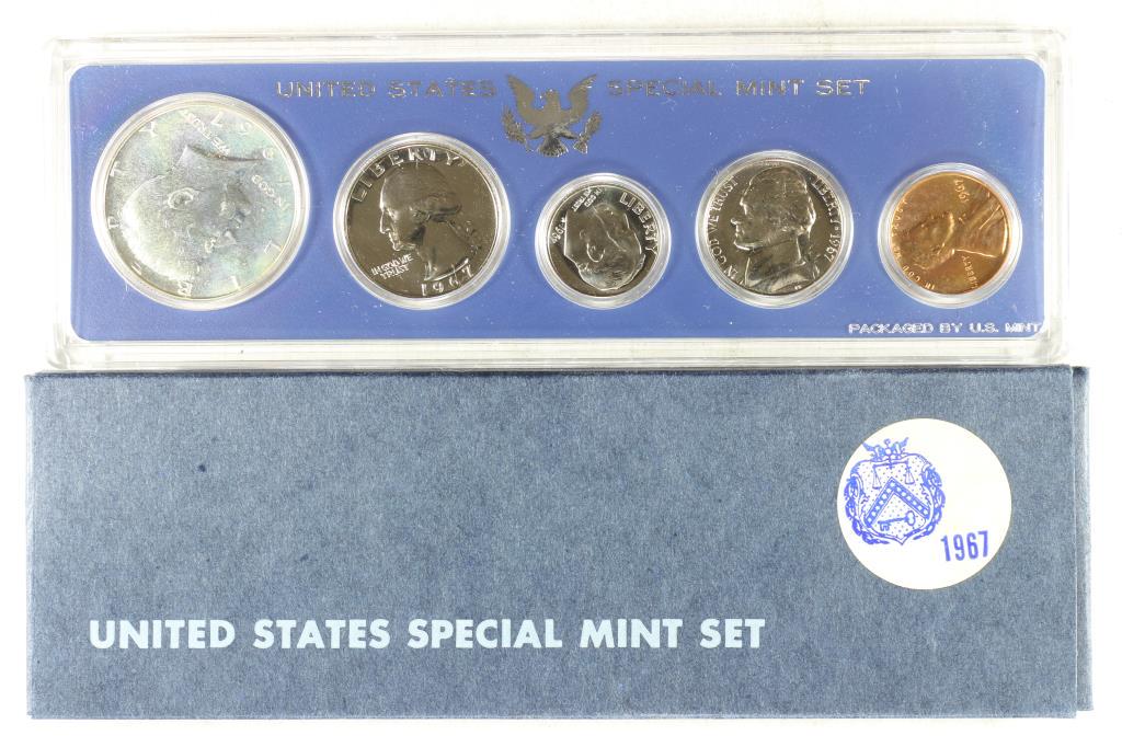 1967 US SPECIAL MINT SET WITH BOX (1 of 2)