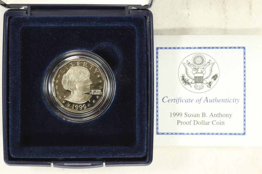 1999 SBA PROOF DOLLAR COIN (1 of 3)