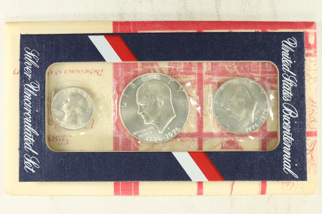 1976-S US BICENTENNIAL SILVER UNC SET (1 of 2)