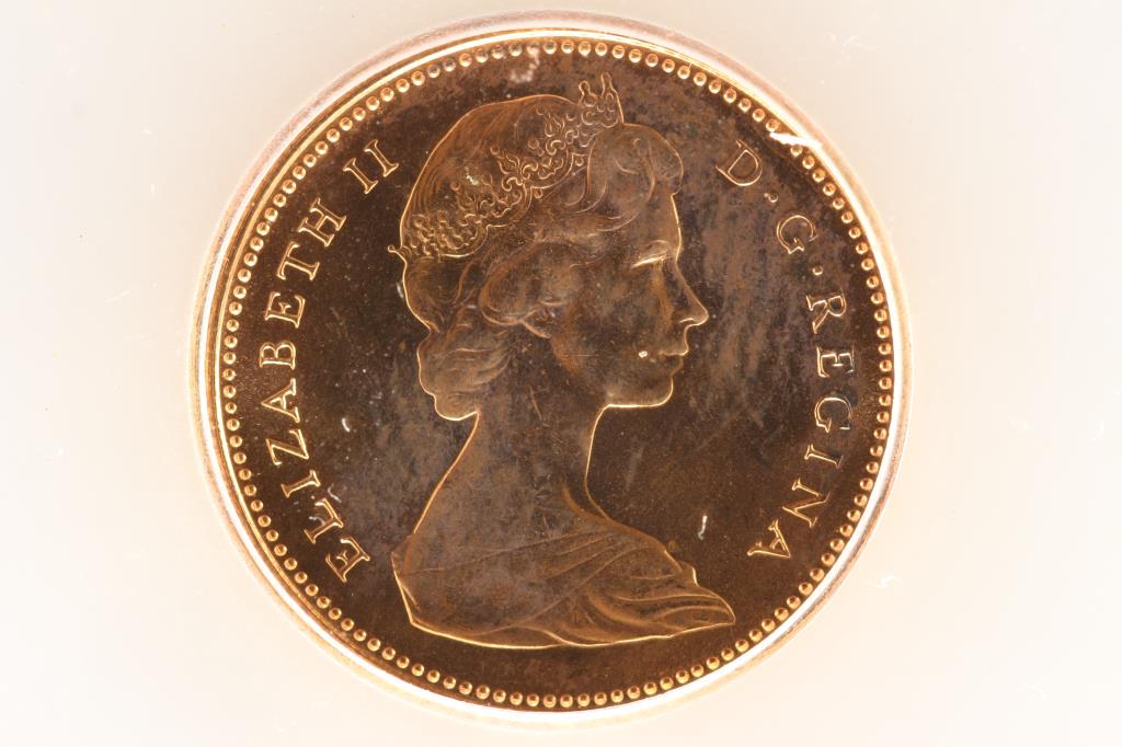 1965 CANADA TYPE III CENT ICG MS66RD (1 of 3)
