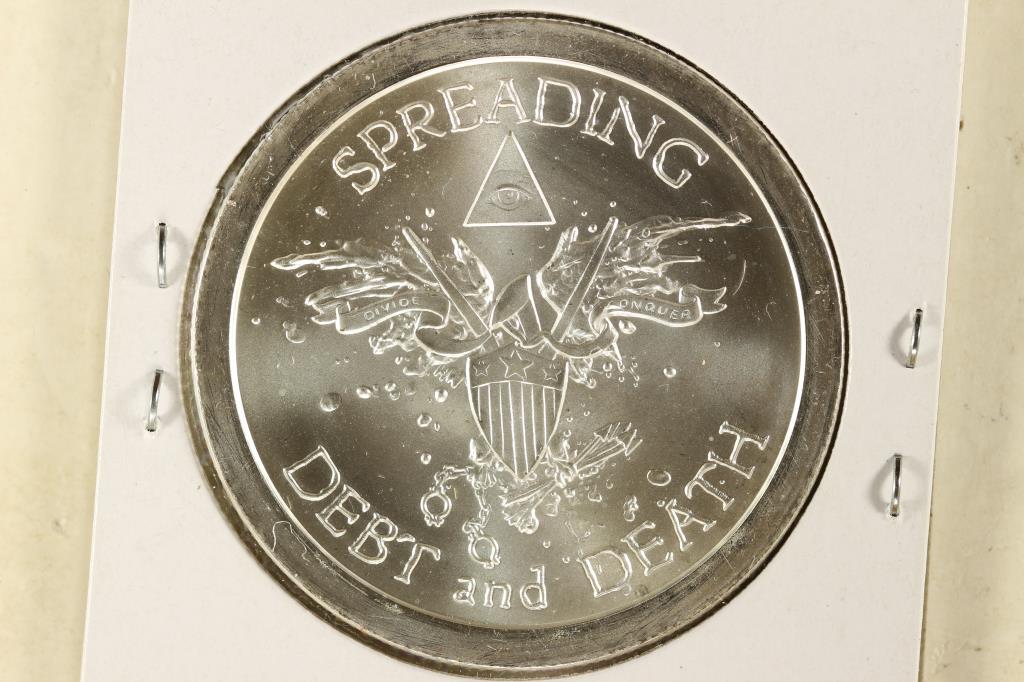 1 TROY OZ .999 FINE SILVER PROOF ROUND 2013 SILVER (1 of 2)