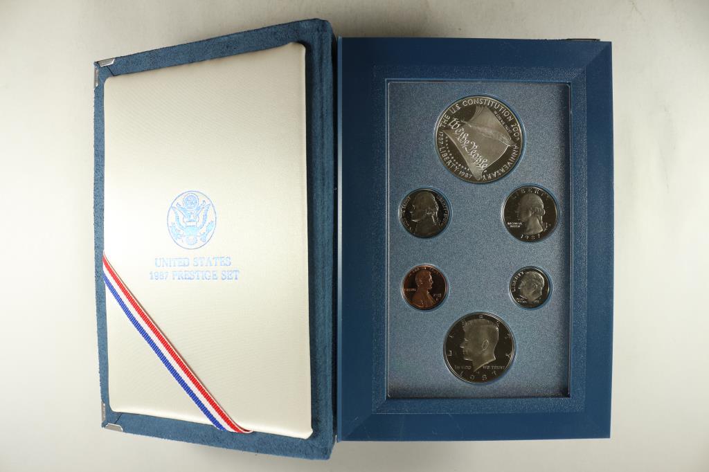 1987 US PRESTIGE PROOF SET US CONSTITUTION (1 of 4)
