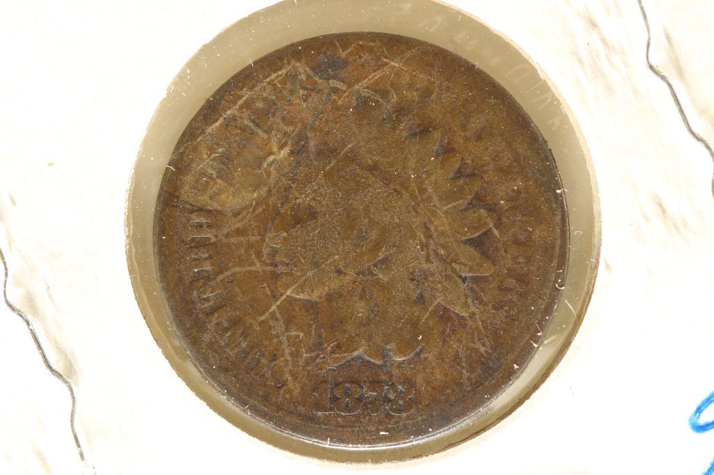 1878 INDIAN HEAD CENT (SEMI-KEY) (1 of 2)