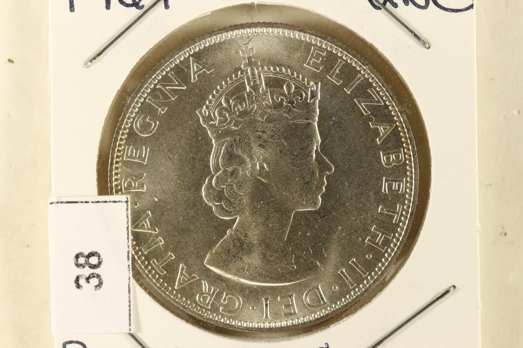 1964 BERMUDA SILVER CROWN  BRILLIANT UNC (1 of 2)