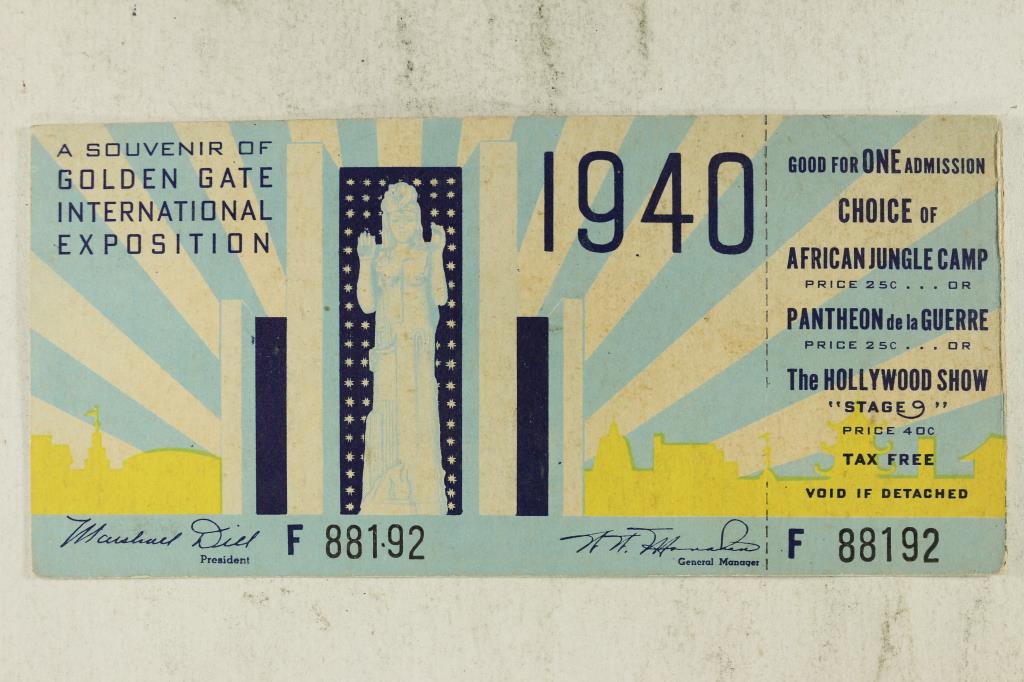 1940 GOLDEN GATE INTERNATIONAL EXPOSITION (1 of 2)