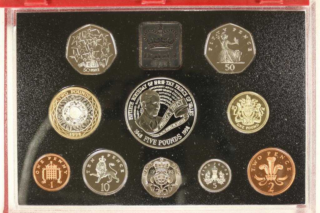 1998 United Kingdom Deluxe Proof Collection