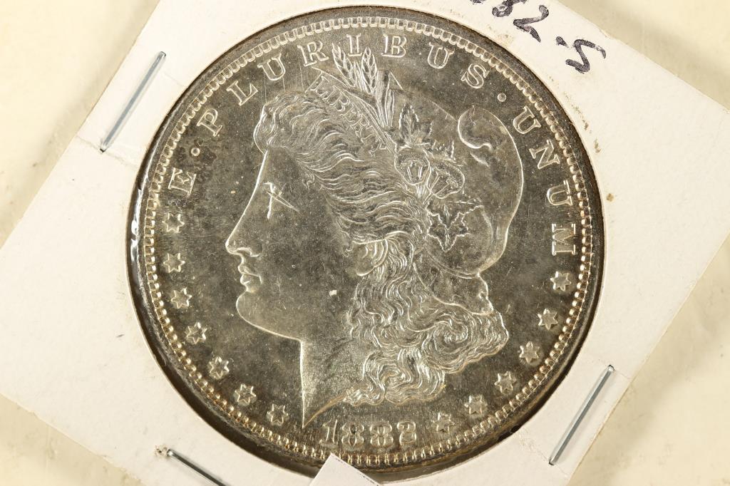 1882-S MORGAN SILVER DOLLAR (PF LIKE) (1 of 2)