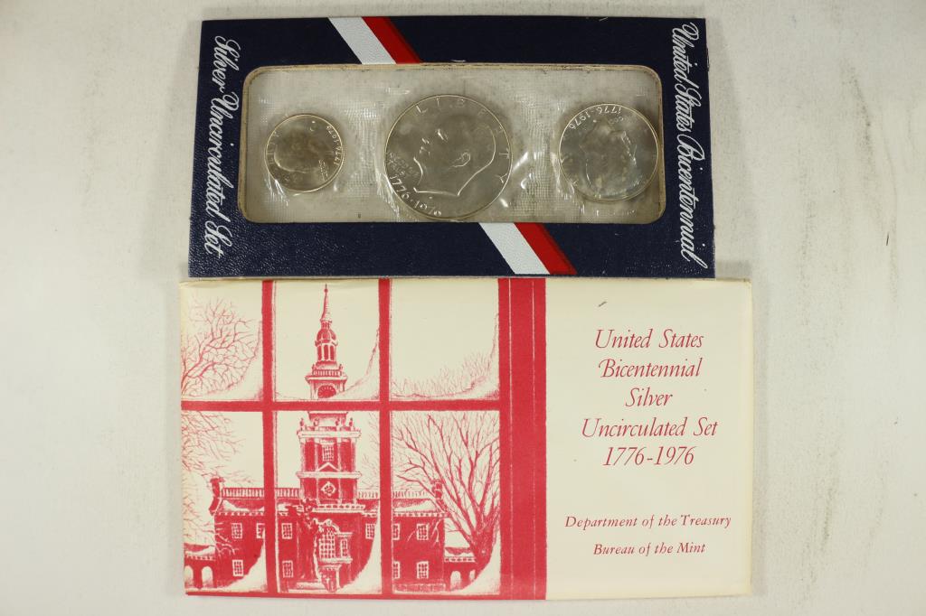 1976-S US BICENTENNIAL SILVER UNC SET (1 of 2)