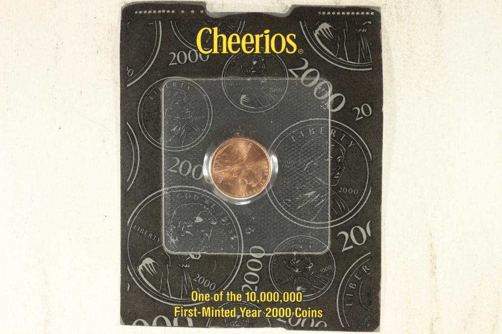 CHEERIOS 2000 LINCOLN CENT ORIGINAL PACKAGING (1 of 2)
