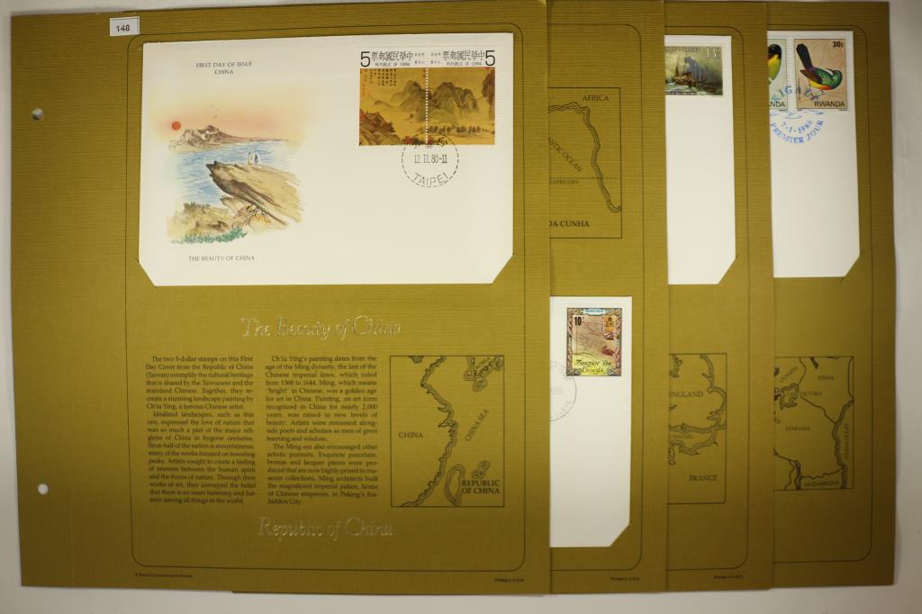 4 ASSORTED 1ST DAY COVERS (1 of 4)