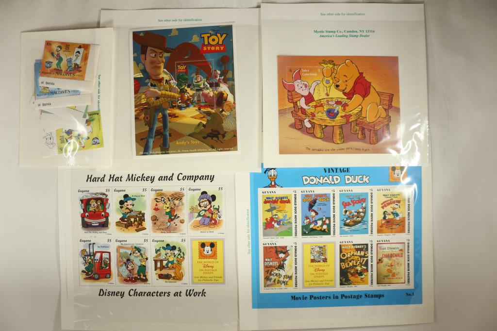 MAGICAL KINGDOM OF DISNEY STAMP SET, SHEET OF 7- (1 of 1)