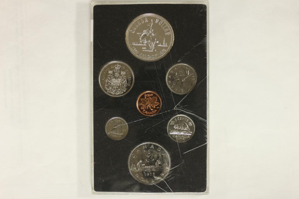1975 CANADA DOUBLE DOLLAR PROOF SET, CALGARY (1 of 2)