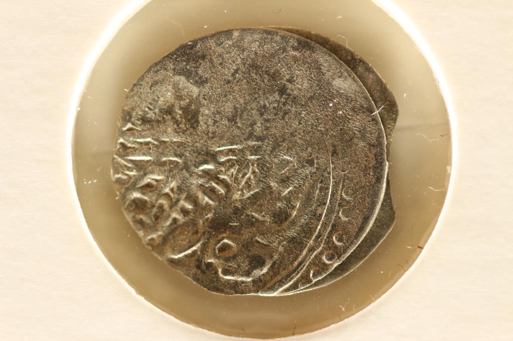 1299-1453 A.D. SILVER AKCE EARLY OTTOMAN COIN: MINTED DURING THE OTTOMAN CONQUEST OF BYZANTINE