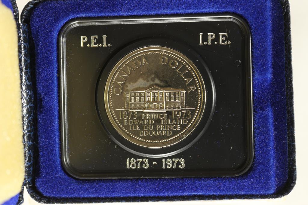 1973 CANADA P.E.I. PROOF DOLLAR, ORIGINAL ROYAL (1 of 3)
