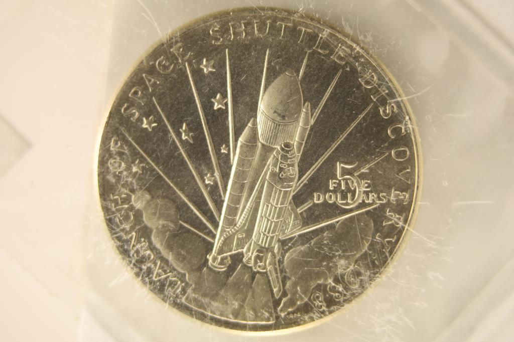 1988 MARSHALL ISLANDS LAUNCH OF SPACE SHUTTLE (1 of 2)