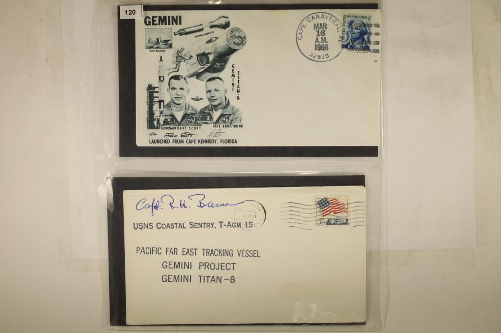 4-MISC. 1966 / 1969 SPACE RELATED ENVELOPES WITH (1 of 2)