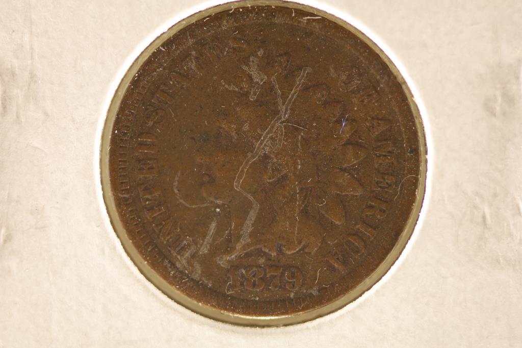 1879 INDIAN HEAD CENT (GOOD) SPOT ON REVERSE (1 of 2)