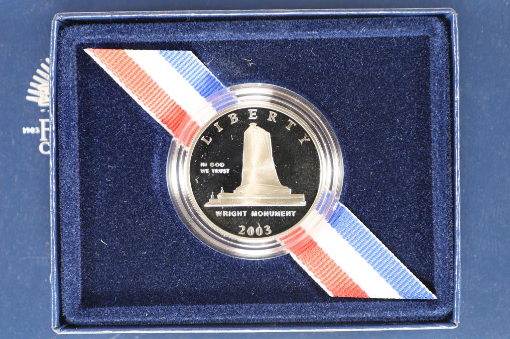 2003 1ST FLIGHT CENTENNIAL PROOF HALF DOLLAR (1 of 3)
