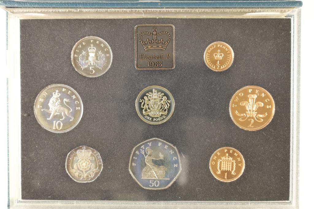 1983 UNITED KINGDOM PROOF COIN COLLECTION (1 of 4)