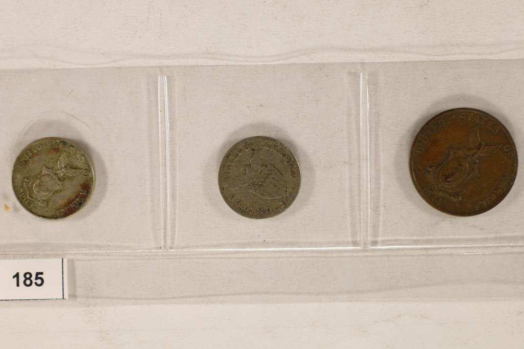 US/PHILIPPINES 1944 FIVE CENTAVOS, 1934-M FIVE (1 of 2)