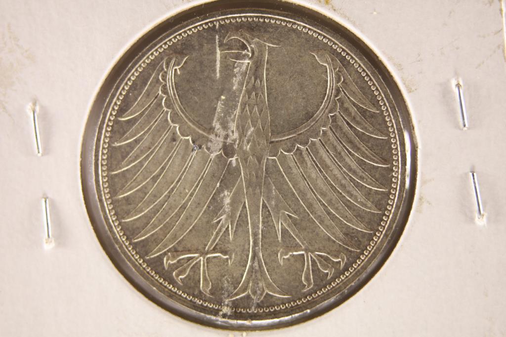 1971-D GERMAN SILVER 5 MARKS (1 of 2)