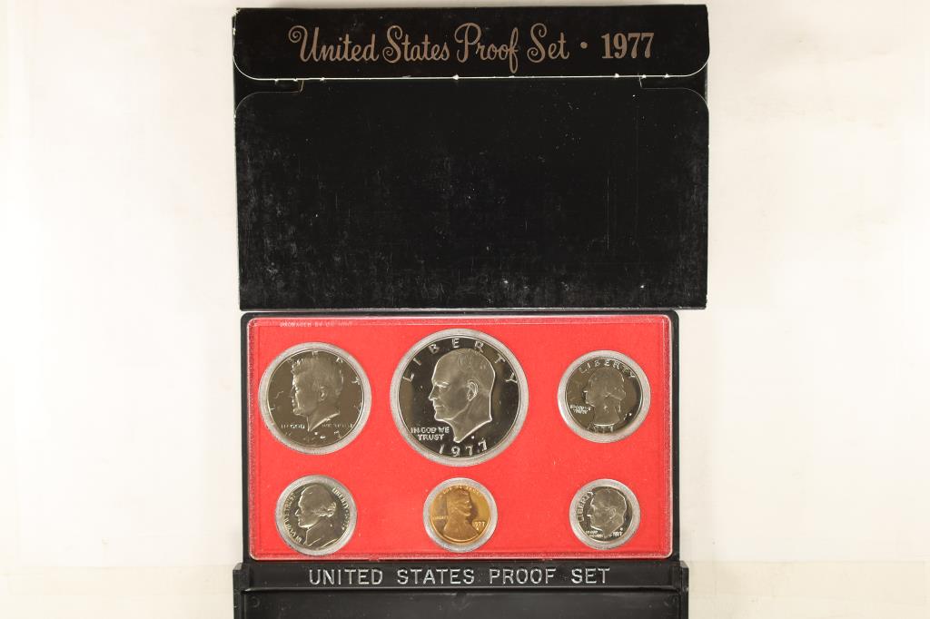 1977 US PROOF SET (WITH BOX) (1 of 2)