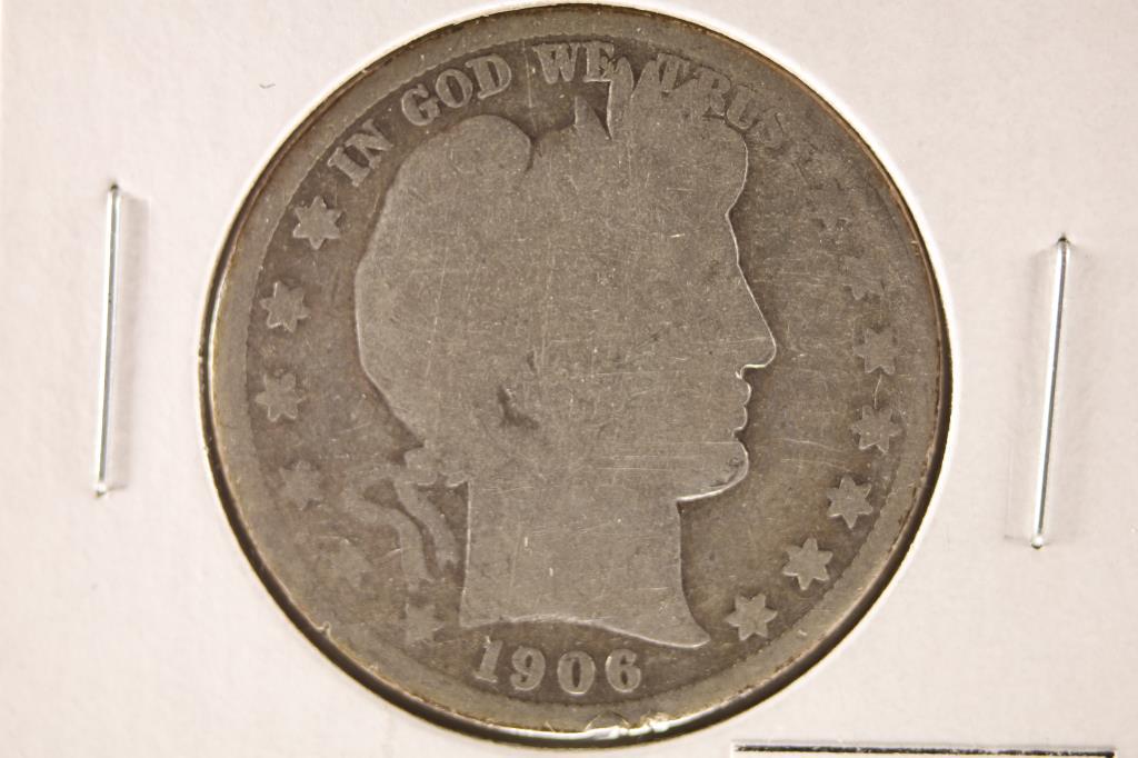 1906-D BARBER HALF DOLLAR (1 of 2)