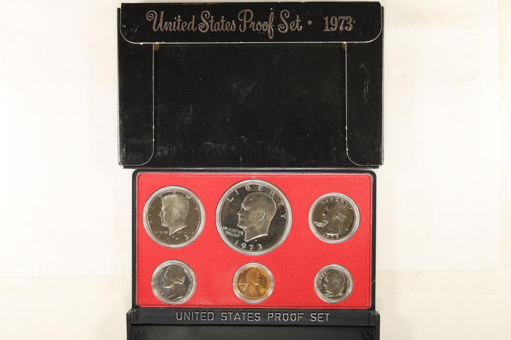 1973 US PROOF SET (WITH BOX) (1 of 2)
