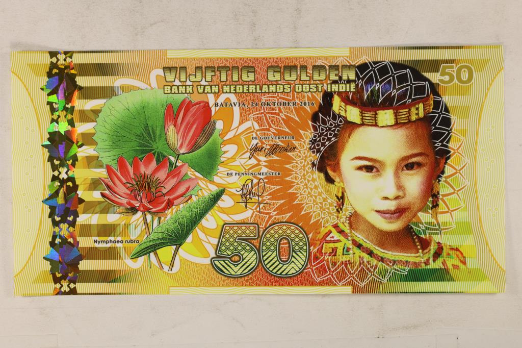 2016 NEDERLANDS / INDIE 50 GULDEN POLYMER (1 of 2)