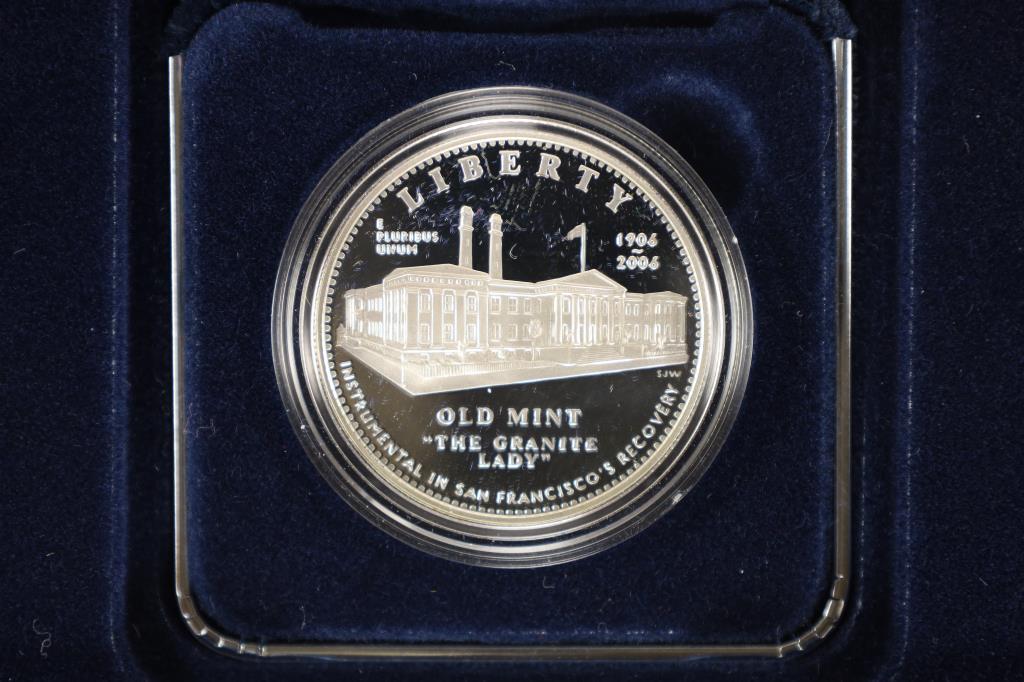 2006 SAN FRANCISCO OLD MINT PROOF SILVER DOLLAR (1 of 3)