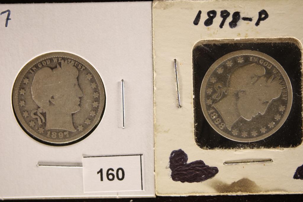 1897 & 1898-P BARBER QUARTERS (1 of 2)