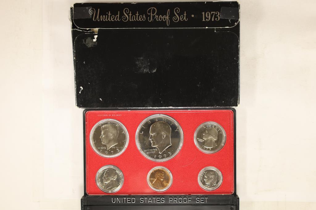 1973 US PROOF SET (WITH BOX) (1 of 2)