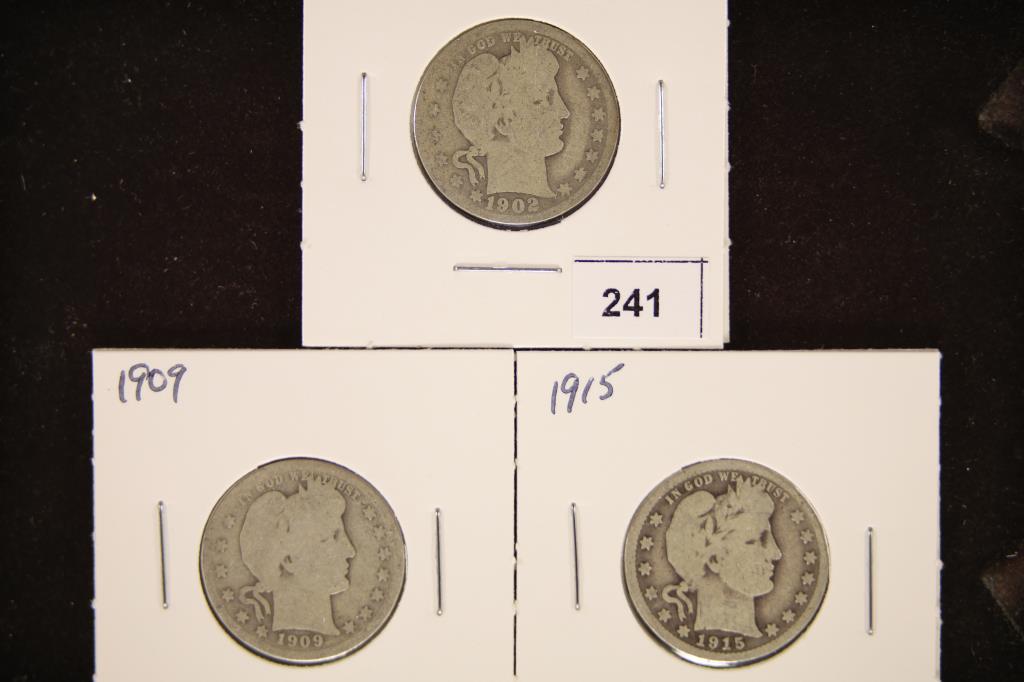 1902-O, 1909 & 1915 BARBER QUARTERS (1 of 2)