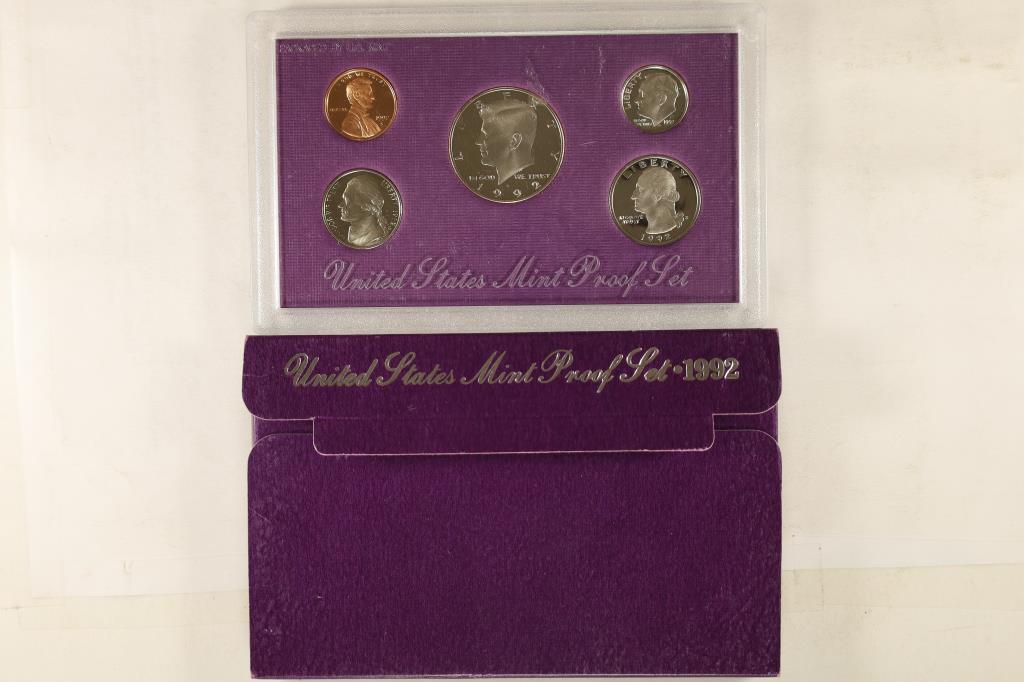 1992 US PROOF SET (WITH BOX) (1 of 2)