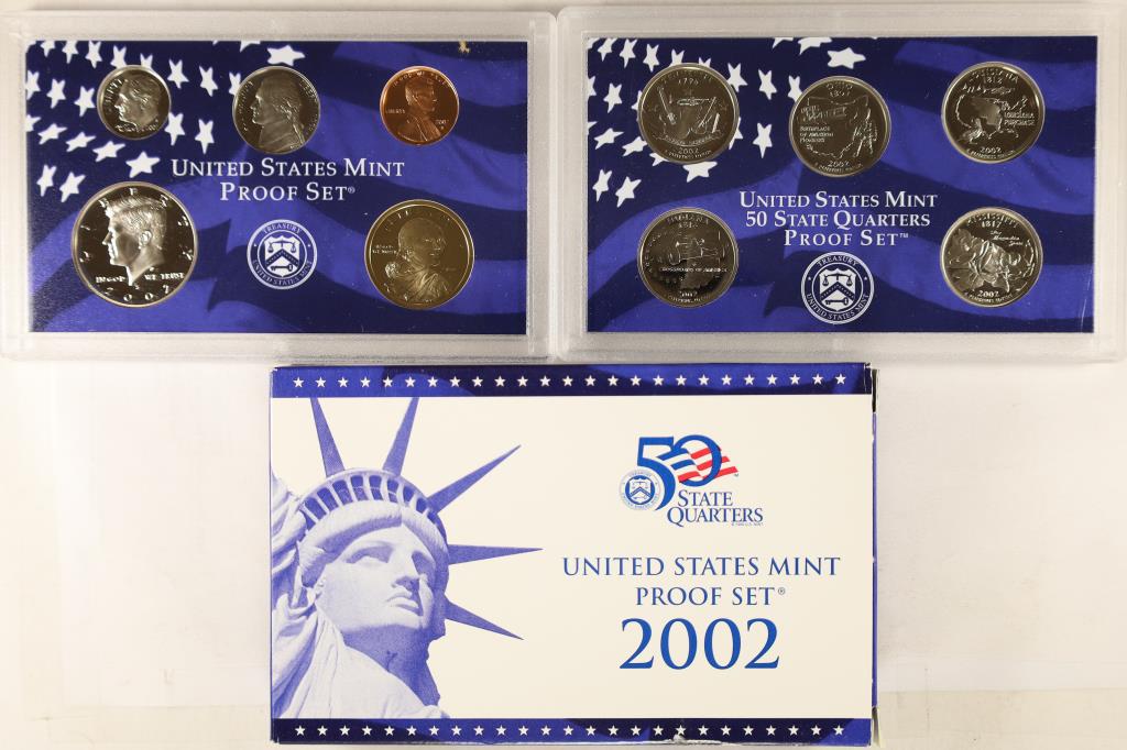 2002 US PROOF SET (WITH BOX) (1 of 2)