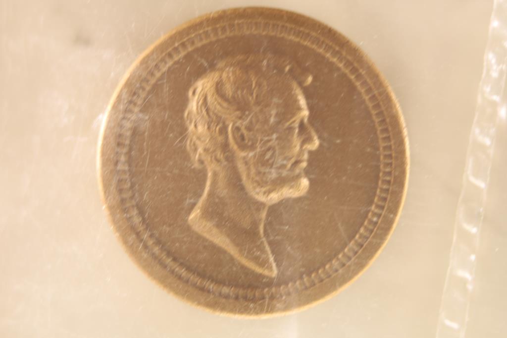 US MINT MINI MEDAL BRILLIANT UNC ABRAHAM LINCOLN (1 of 2)