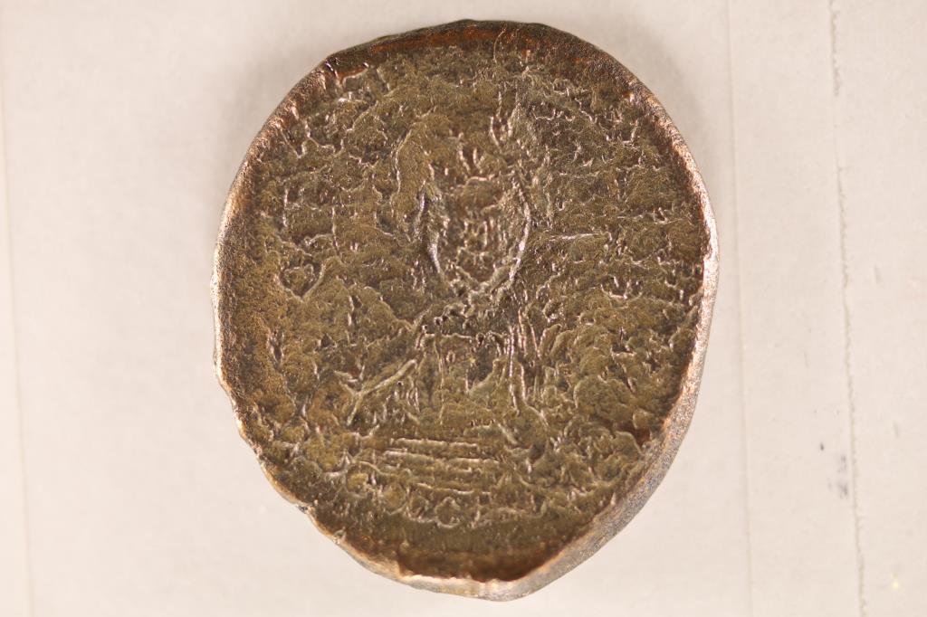 JESUS CHRIST ON BYZANTINE ANCIENT COIN: WATCH FOR OUR NEXT AUCTION ON MON. JAN. 3RD, 2022 AT 7 PM EST.